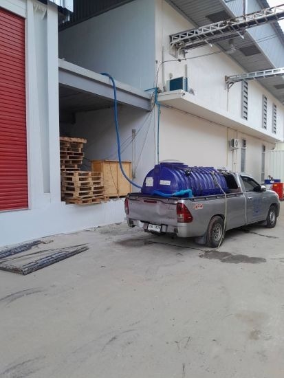 บริการส่งน้ำประปาโรงงาน พระรามสอง